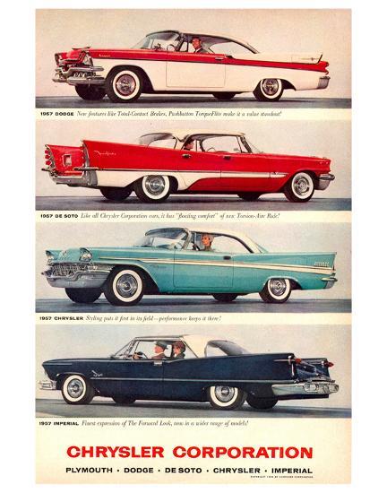 #39 Chrysler 1957 Models #39 Poster AllPosters com #39 Chrysler 1957 Models #39 Poster AllPosters com