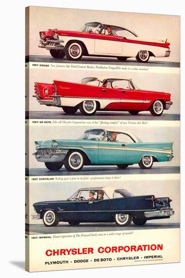 Chrysler 1957 Models-null-Stretched Canvas