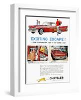 Chrysler Ad, 1959-null-Framed Giclee Print