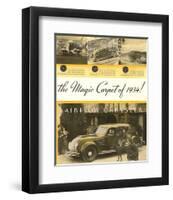 Chrysler Airflow- Magic Carpet-null-Framed Art Print