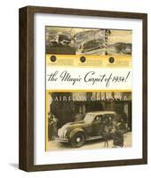 Chrysler Airflow- Magic Carpet-null-Framed Art Print