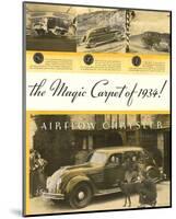 Chrysler Airflow- Magic Carpet-null-Mounted Art Print