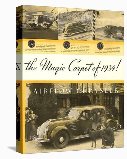 Chrysler Airflow- Magic Carpet-null-Stretched Canvas