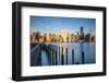 Chrysler and Un Buildings and Midtown Manhattan Skyline from Queens, New York City, New York, USA-Jon Arnold-Framed Photographic Print