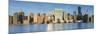 Chrysler and Un Buildings and Midtown Manhattan Skyline from Queens, New York City, New York, USA-Jon Arnold-Mounted Photographic Print
