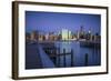 Chrysler and Un Buildings and Midtown Manhattan Skyline from Queens, New York City, New York, USA-Jon Arnold-Framed Photographic Print