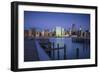 Chrysler and Un Buildings and Midtown Manhattan Skyline from Queens, New York City, New York, USA-Jon Arnold-Framed Photographic Print