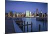 Chrysler and Un Buildings and Midtown Manhattan Skyline from Queens, New York City, New York, USA-Jon Arnold-Mounted Photographic Print