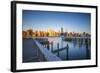 Chrysler and Un Buildings and Midtown Manhattan Skyline from Queens, New York City, New York, USA-Jon Arnold-Framed Photographic Print