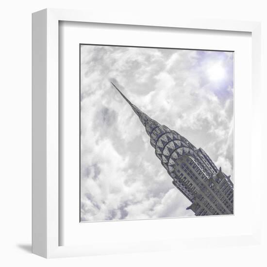 Chrysler Ascends-null-Framed Art Print