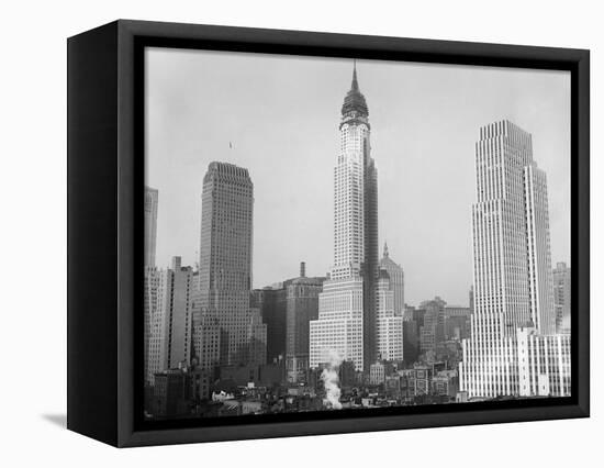 Chrysler Building 1929-null-Framed Stretched Canvas