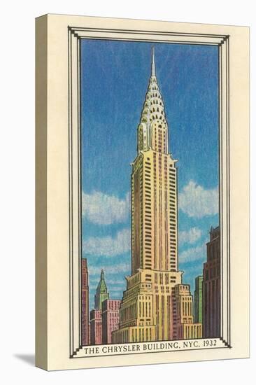 Chrysler Building, 1932, New York City-null-Stretched Canvas