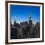 Chrysler Building and Empire State Building, Midtown Manhattan, New York City, New York, USA-Jon Arnold-Framed Photographic Print