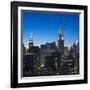 Chrysler Building and Empire State Building, Midtown Manhattan, New York City, New York, USA-Jon Arnold-Framed Photographic Print