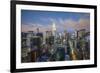 Chrysler Building and Empire State Building, Midtown Manhattan, New York City, New York, USA-Jon Arnold-Framed Photographic Print