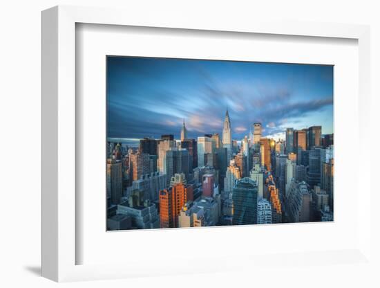 Chrysler Building and Empire State Building, Midtown Manhattan, New York City, New York, USA-Jon Arnold-Framed Photographic Print