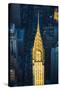 Chrysler Building and Lexington Avenue, Manhattan, New York City, New York, USA-Jon Arnold-Stretched Canvas