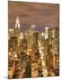 Chrysler Building and Midtown Manhattan Skyline, New York City, USA-Jon Arnold-Mounted Photographic Print