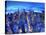 Chrysler Building and Midtown Manhattan Skyline, New York City, USA-Jon Arnold-Stretched Canvas