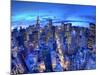 Chrysler Building and Midtown Manhattan Skyline, New York City, USA-Jon Arnold-Mounted Premium Photographic Print