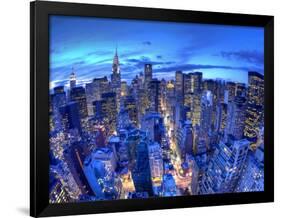 Chrysler Building and Midtown Manhattan Skyline, New York City, USA-Jon Arnold-Framed Premium Photographic Print