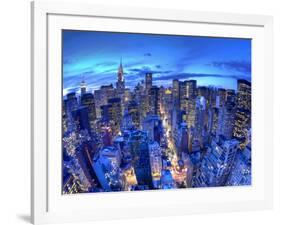 Chrysler Building and Midtown Manhattan Skyline, New York City, USA-Jon Arnold-Framed Photographic Print