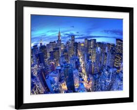 Chrysler Building and Midtown Manhattan Skyline, New York City, USA-Jon Arnold-Framed Photographic Print