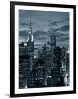 Chrysler Building and Midtown Manhattan Skyline, New York City, USA-Jon Arnold-Framed Photographic Print