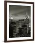 Chrysler Building and Midtown Manhattan Skyline, New York City, USA-Jon Arnold-Framed Photographic Print