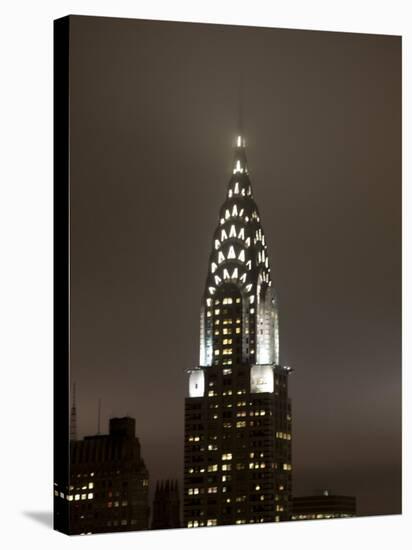 Chrysler Building and Midtown Manhattan Skyline, New York City, USA-Jon Arnold-Stretched Canvas