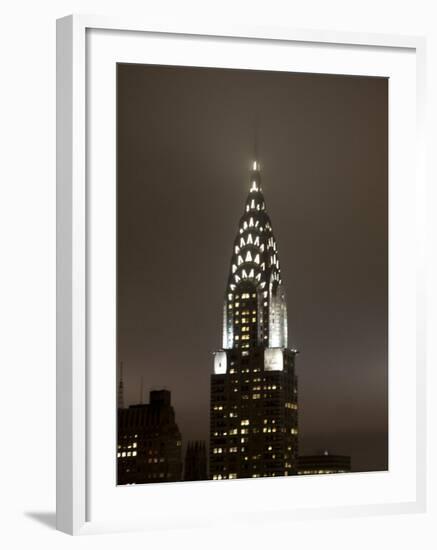 Chrysler Building and Midtown Manhattan Skyline, New York City, USA-Jon Arnold-Framed Photographic Print