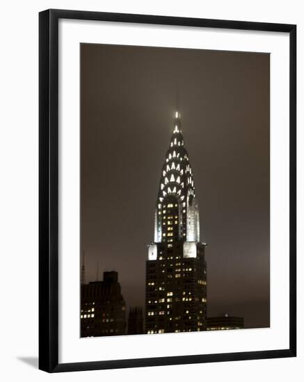 Chrysler Building and Midtown Manhattan Skyline, New York City, USA-Jon Arnold-Framed Photographic Print