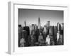 Chrysler Building and Midtown Manhattan Skyline, New York City, USA-Jon Arnold-Framed Photographic Print