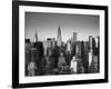 Chrysler Building and Midtown Manhattan Skyline, New York City, USA-Jon Arnold-Framed Photographic Print