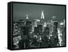 Chrysler Building and Midtown Manhattan Skyline, New York City, USA-Jon Arnold-Framed Stretched Canvas