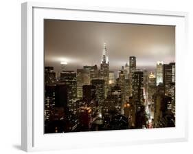 Chrysler Building and Midtown Manhattan Skyline, New York City, USA-Jon Arnold-Framed Photographic Print