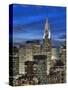 Chrysler Building and Midtown Manhattan Skyline, New York City, USA-Jon Arnold-Stretched Canvas