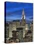 Chrysler Building and Midtown Manhattan Skyline, New York City, USA-Jon Arnold-Stretched Canvas