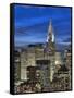 Chrysler Building and Midtown Manhattan Skyline, New York City, USA-Jon Arnold-Framed Stretched Canvas