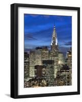 Chrysler Building and Midtown Manhattan Skyline, New York City, USA-Jon Arnold-Framed Photographic Print