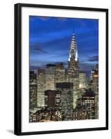 Chrysler Building and Midtown Manhattan Skyline, New York City, USA-Jon Arnold-Framed Photographic Print