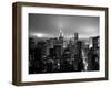 Chrysler Building and Midtown Manhattan Skyline, New York City, USA-Jon Arnold-Framed Premium Photographic Print