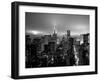 Chrysler Building and Midtown Manhattan Skyline, New York City, USA-Jon Arnold-Framed Premium Photographic Print