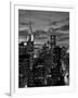 Chrysler Building and Midtown Manhattan Skyline, New York City, USA-Jon Arnold-Framed Photographic Print