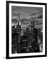 Chrysler Building and Midtown Manhattan Skyline, New York City, USA-Jon Arnold-Framed Photographic Print