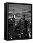 Chrysler Building and Midtown Manhattan Skyline, New York City, USA-Jon Arnold-Framed Stretched Canvas