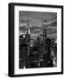 Chrysler Building and Midtown Manhattan Skyline, New York City, USA-Jon Arnold-Framed Premium Photographic Print