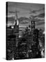 Chrysler Building and Midtown Manhattan Skyline, New York City, USA-Jon Arnold-Stretched Canvas