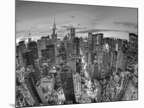 Chrysler Building and Midtown Manhattan Skyline, New York City, USA-Jon Arnold-Mounted Photographic Print