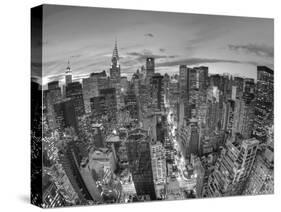 Chrysler Building and Midtown Manhattan Skyline, New York City, USA-Jon Arnold-Stretched Canvas